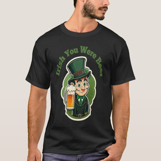 Irländare du var under St patty's day Roligt T Shirt (Framsida)
