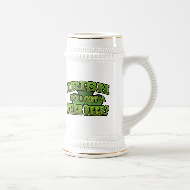 Irländare får jag en fri ölmugg sejdel (Höger)