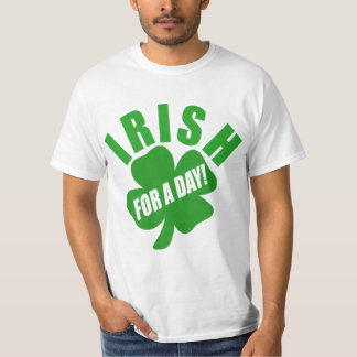 Irländare för en dag t-shirt