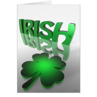 irländare hälsningskort