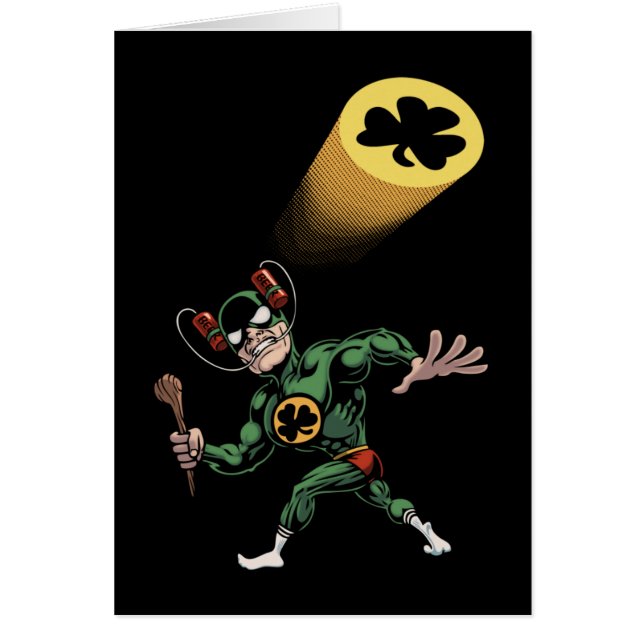 Irländare! Hälsningskort (Framsidan)