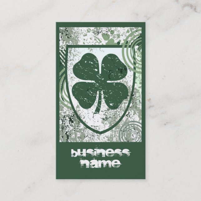 irländare hög-fi visitkort (Framsida)