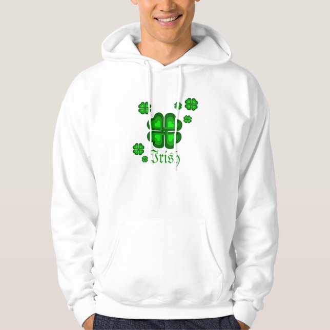 Irländare Hoodie (Framsida)