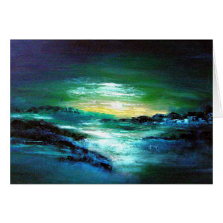 Irländare landskap - den KERRY KUSTEN Hälsningskort