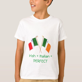 Irländare och italienare t-shirt