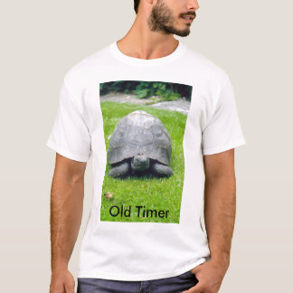 Irländare sköldpaddan., gammal tidmätare tee shirt