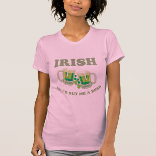 IRLÄNDARE skulle DU KÖP MIG en ÖLT-tröja T-shirt
