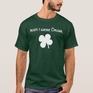 Irländare var jag den drack skjortan (mörk) tee