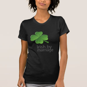 Irländare vid giftermåldesign t shirt