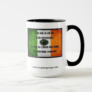 Irländarestereotypmugg Mugg