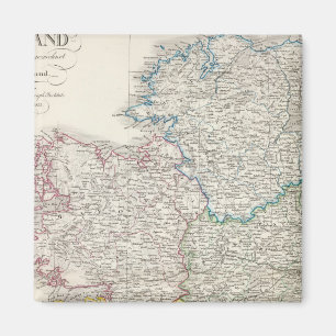 Irlands Atlas karta Magnet