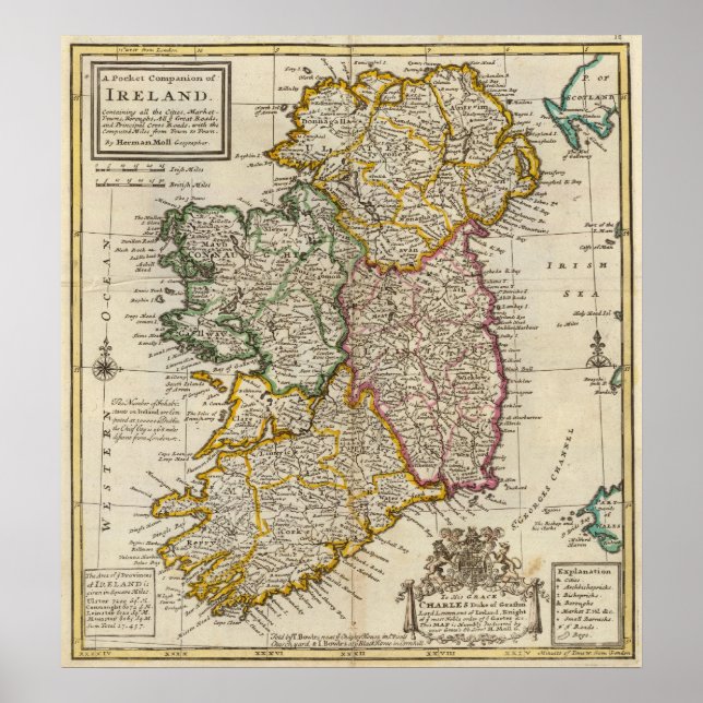 Irlands ficka poster (Framsidan)