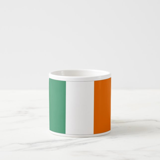 Irlands flagga espressomugg (Framsidan)