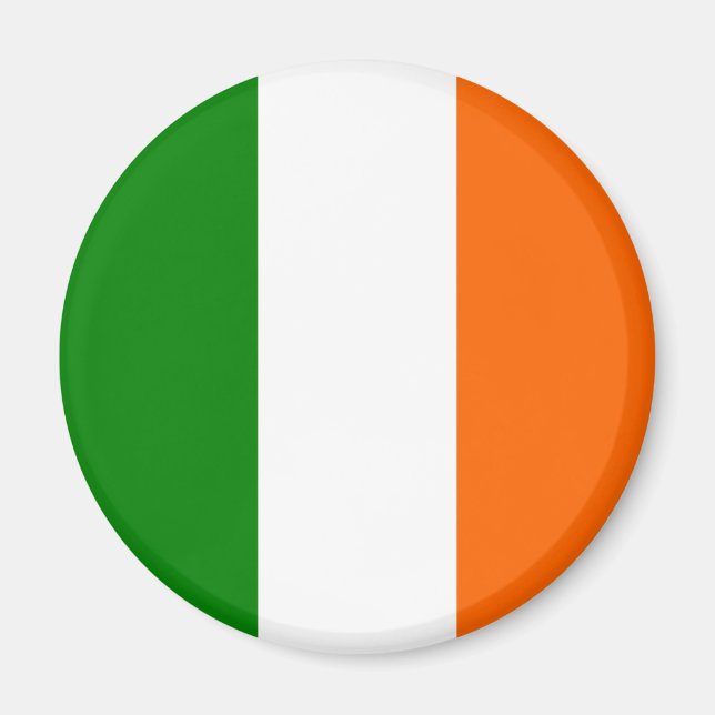 Irlands Flagga Magnet (Framsidan)