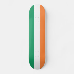 Irlands flagga mini skateboard bräda 18,5 cm