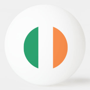 Irlands flagga pingisboll