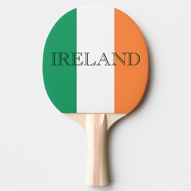 Irlands Flagga Pingisracket (Framsidan)