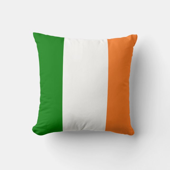 Irlands flagga totalt  kudde (Framsida)