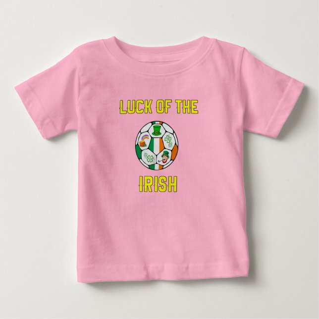 Irlands Flagga - Tur på Irland T Shirt (Framsida)