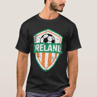 Irlands fotbollsspelare Jersey Stil Irish Football T Shirt