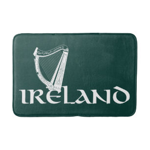 Irlands Harp Design, Irish Harp Badrumsmatta