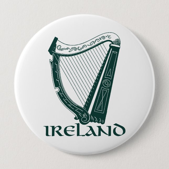 Irlands Harp Design, Irish Harp Knapp (Framsida)
