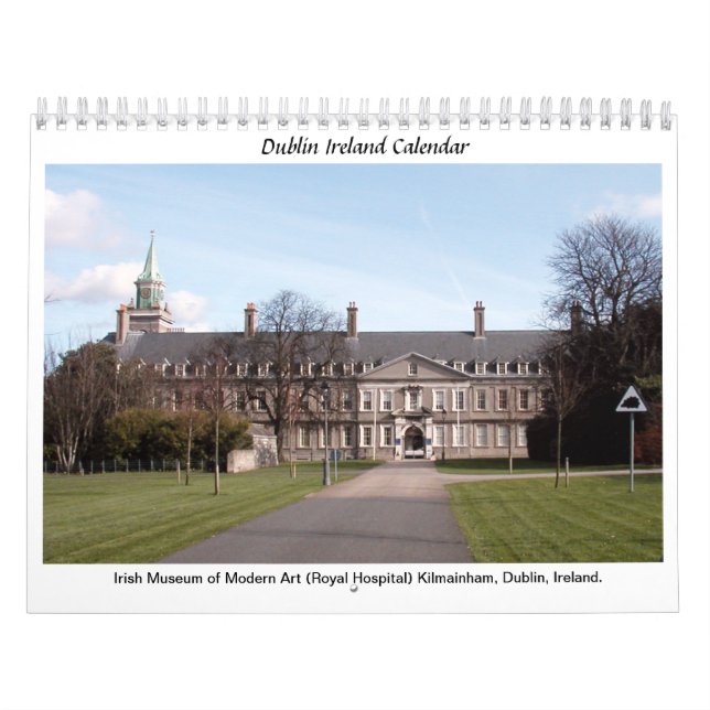 Irlands kalender - Berömd Dublins landmärken (Omslag)