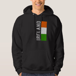 Irlands kulturarv Pride Land Support Irish Flagga Hoodie