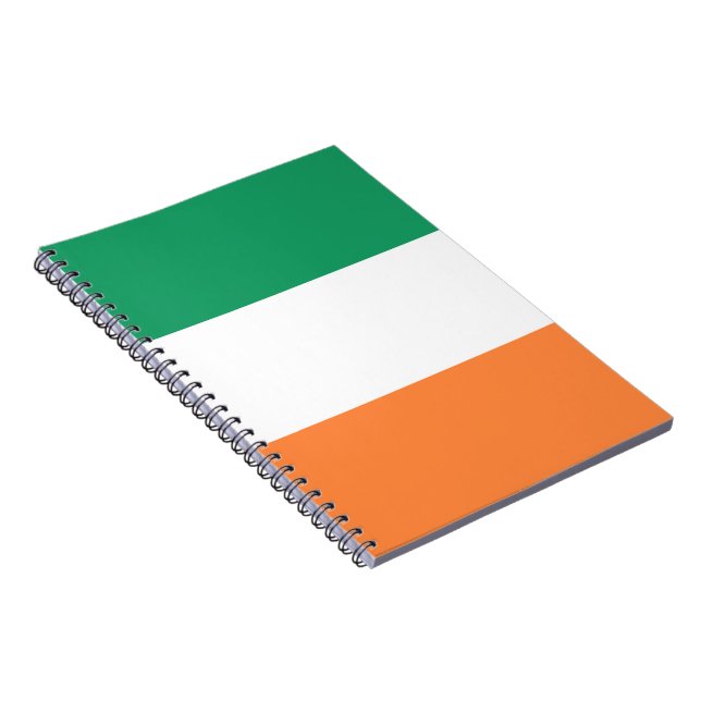 Irlands nationalflagga, irländsk standard, banner anteckningsbok (Högra Sidan)
