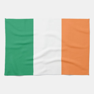 Irlands nationalflagga, irländsk standard, banner kökshandduk