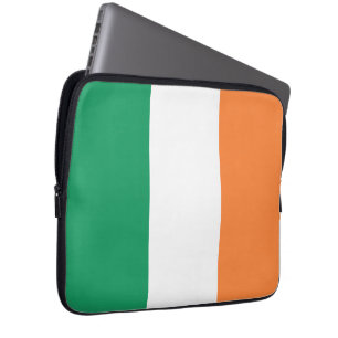 Irlands nationalflagga, irländsk standard, banner laptop fodral