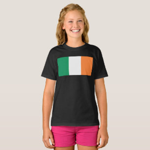 Irlands nationalflagga, irländsk standard, banner t shirt