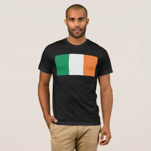 Irlands nationalflagga, irländsk standard, banner t shirt