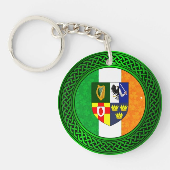Irlands Shamrock Flagga Mobila Ring stativ (Framsidan)