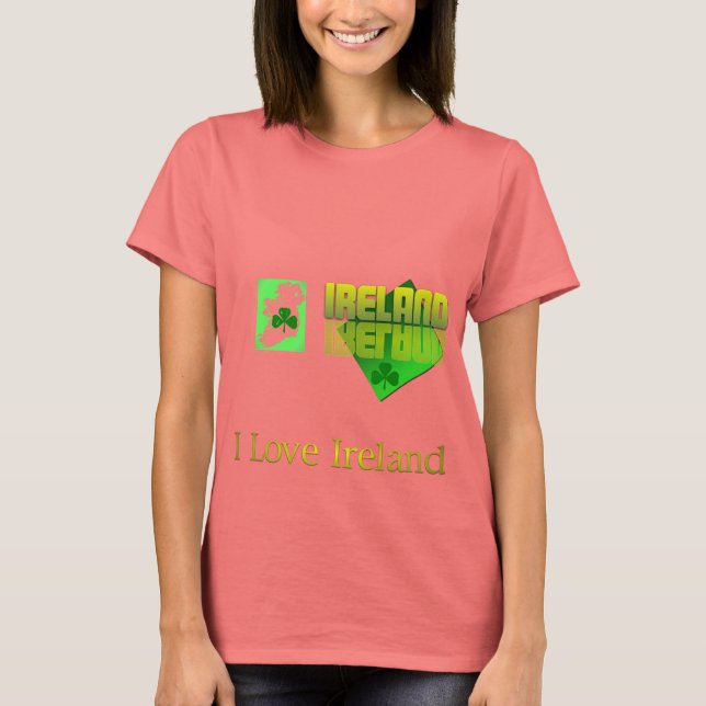 Irlands skatt. tee shirt (Framsida)