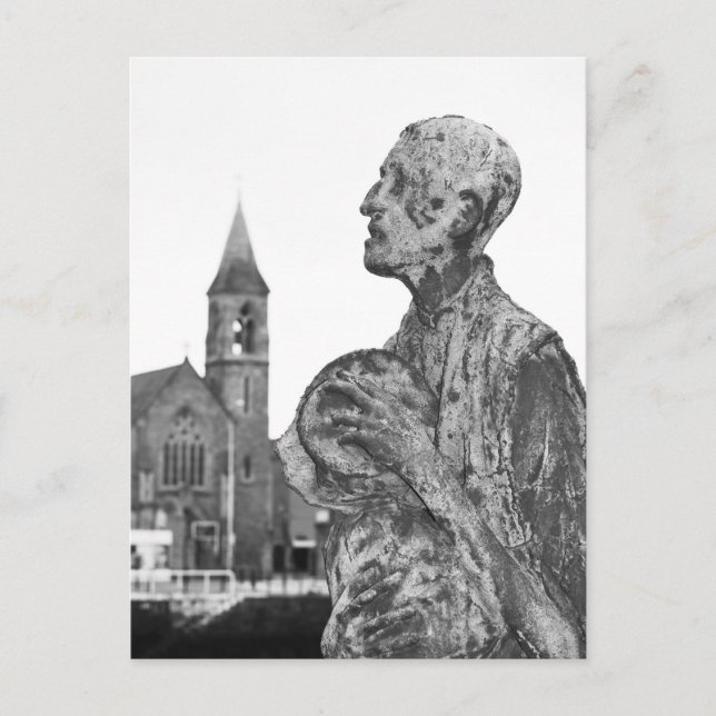 Irlands Underbara svältsituation i Dublin Vykort (Framsida)