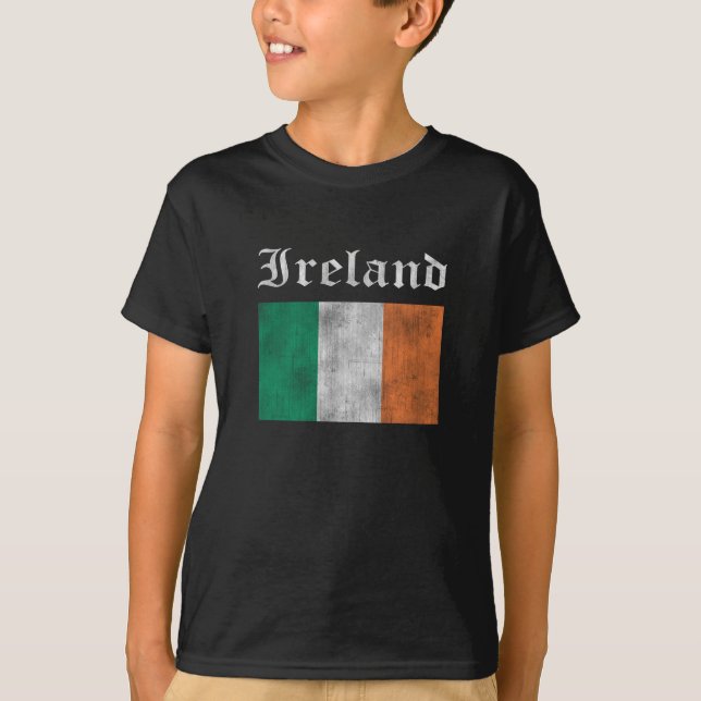 Irlands Vintage T Shirt (Framsida)