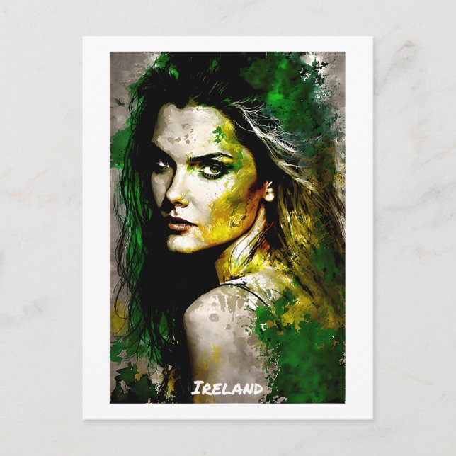 Irlands vykort - World of Women Collection (Framsida)