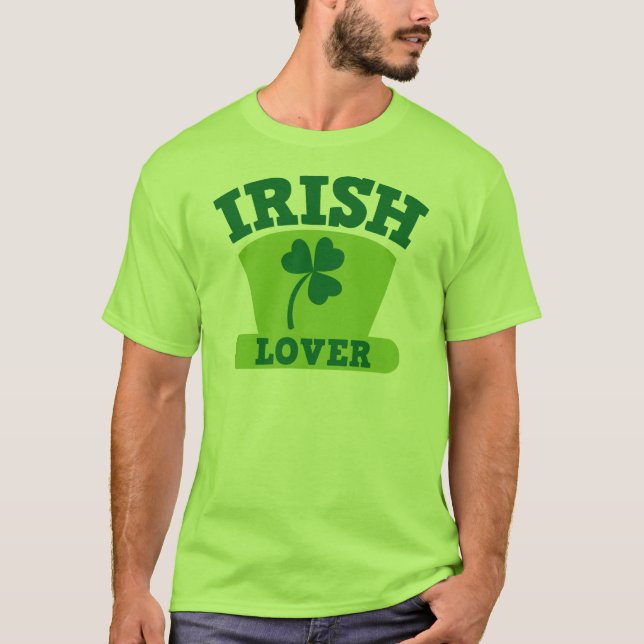 IRLÄNDSK ÄLSKARE TEE SHIRT (Framsida)