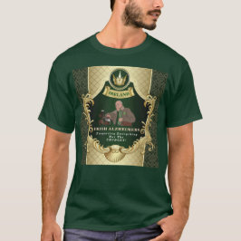 Irländsk Alzheimer Rolig St. Paddy Gangster T-Shir T Shirt
