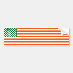 Irländsk amerikan bildekal