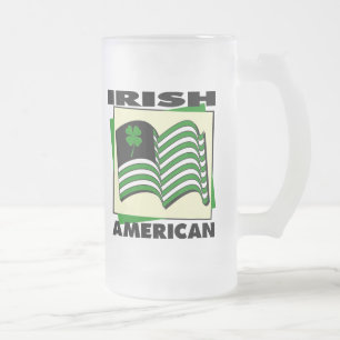 Irländsk amerikan frostat ölglas