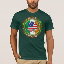 irländsk amerikan tee shirt