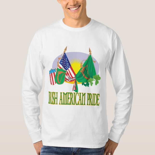 Irländsk amerikanpride tröja (Framsida)
