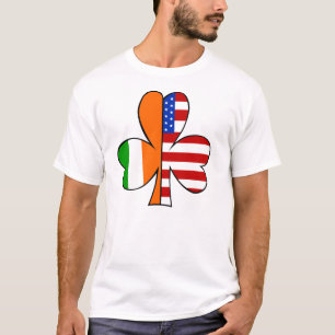 Irländsk amerikanT-tröja T Shirt