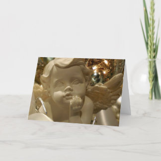 Irländsk änglarjulkort helgkort