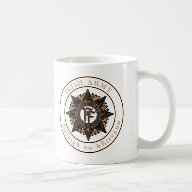 Irländsk armé kaffemugg (Höger)