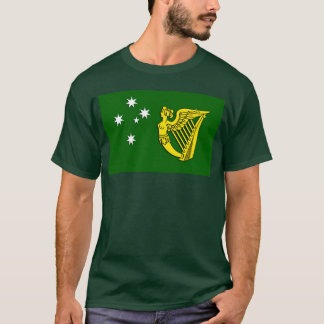 Irländsk Australien flagga Tee Shirt
