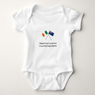 Irländsk australiensisk baby t shirt