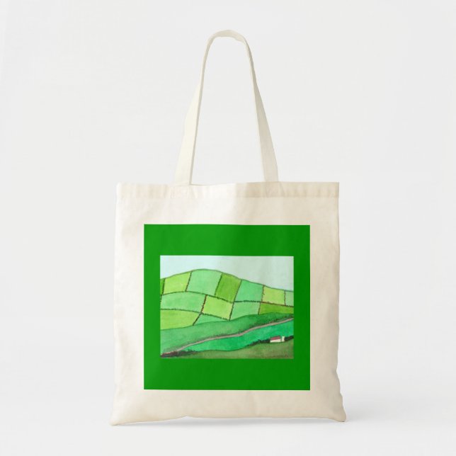 "Irländsk back" Totebag Tygkasse (Framsidan)